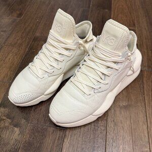 Y-3 Men's Kaiza Sneakers in beige sz US 7.5